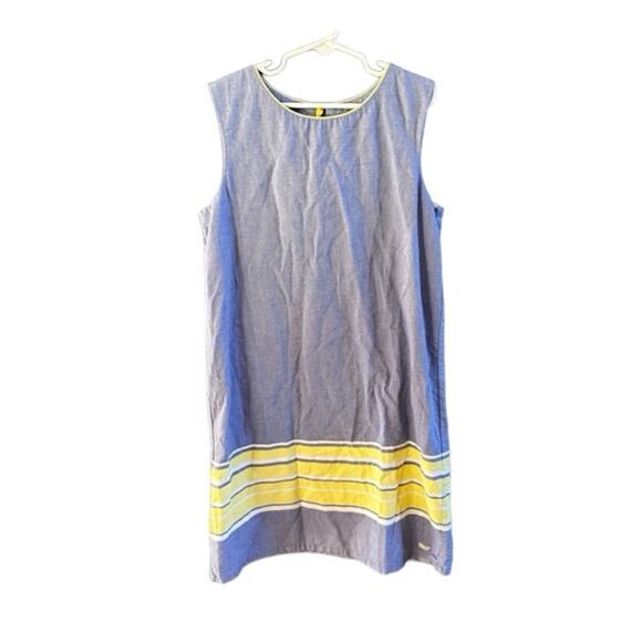 Vineyard Vines Chambray Shift Dress, EUC, Sz Girls 12 (12D) - Picture 1 of 5
